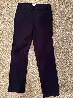 Liz Claiborne Black Straight Leg Dress Pants
